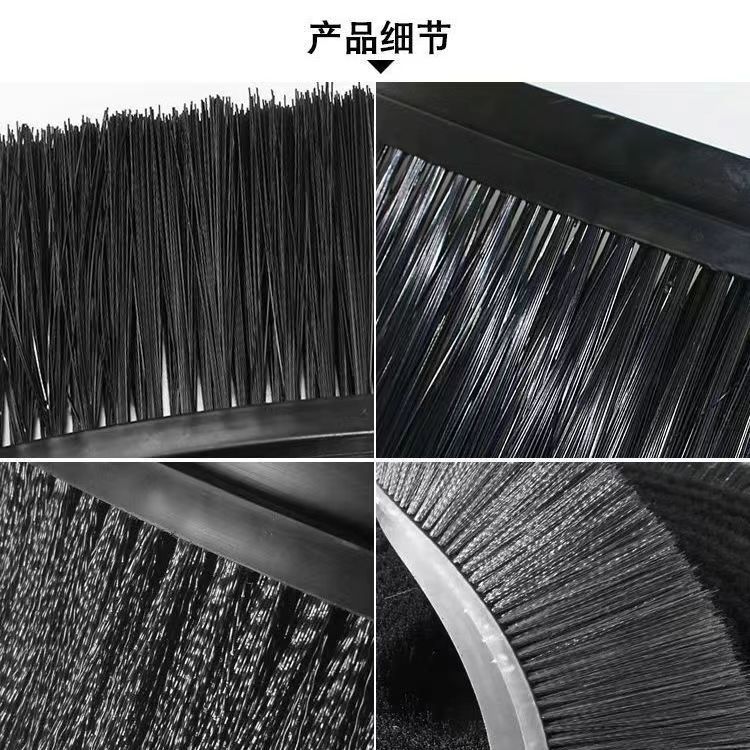 橡胶H型条刷工业毛刷条 门密封汽车轮胎防飞溅条刷尼龙丝挡尘毛刷