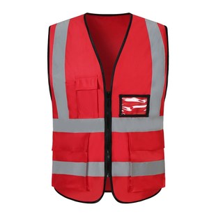 交通指挥反光背心交通协管服w交通安全劝导员反发光衣服工作服印