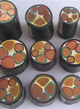 起帆电缆YJVR/VVR 2 3 4 5芯*1.5 2.5 4 6 10 16平方国标多股软线