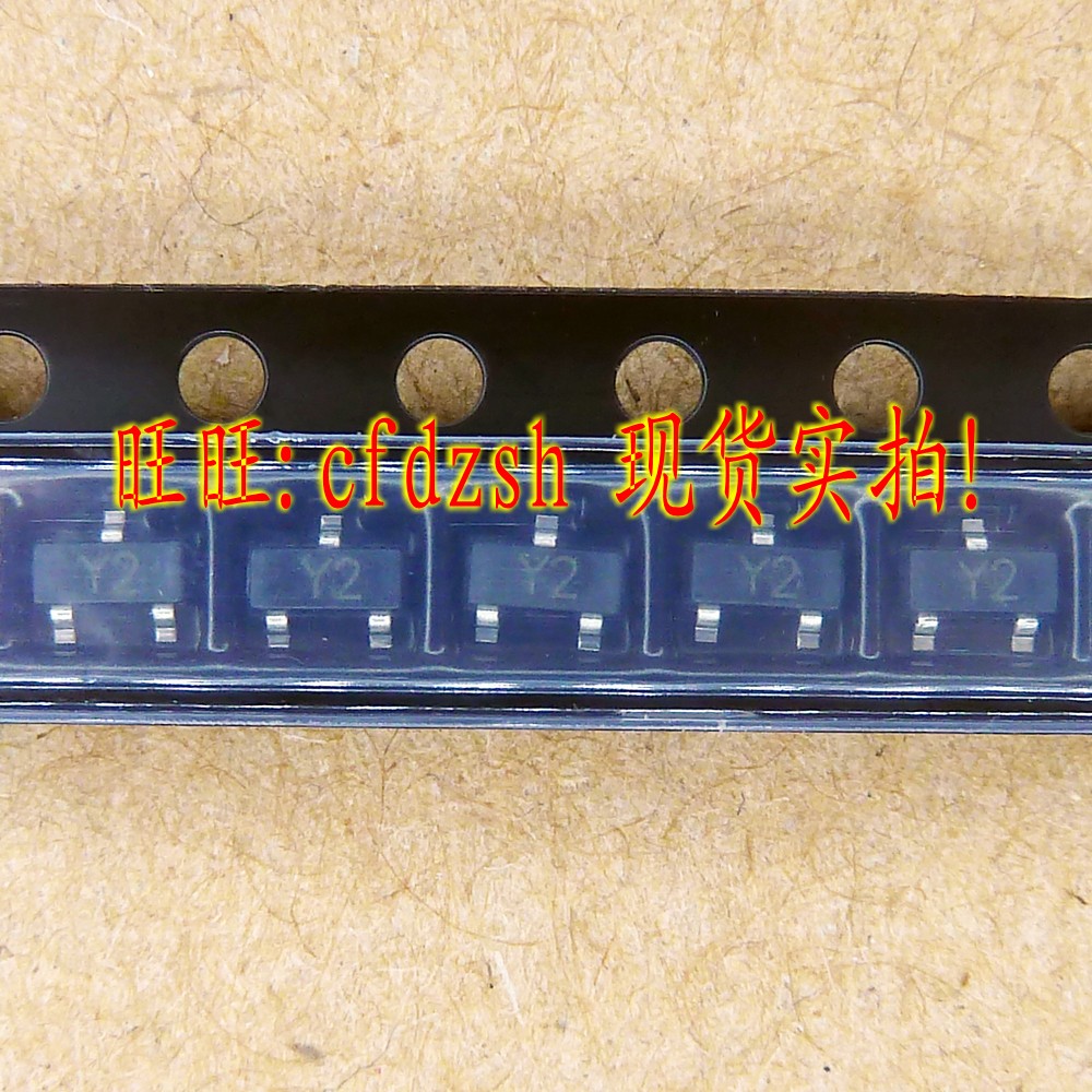 拍1件发50个 原装 SOT-23 贴片双S大电流三极管 SS8550 Y2