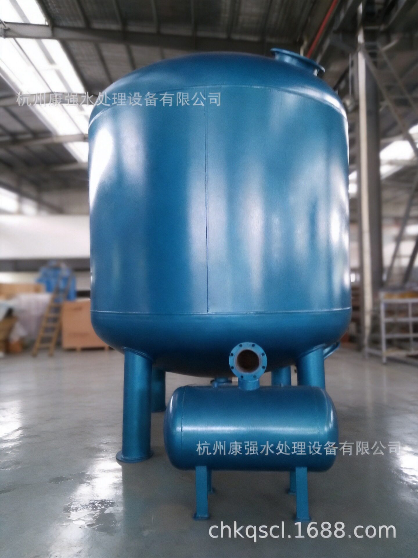 河水、湖水预处理过滤器去除颗粒物杂质降低浊度石英砂过滤器