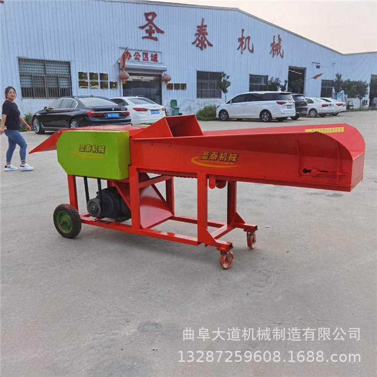 豆秧豆秸秆粉碎机 鲜秸秆铡草揉丝机 秸秆铡揉机现货图片