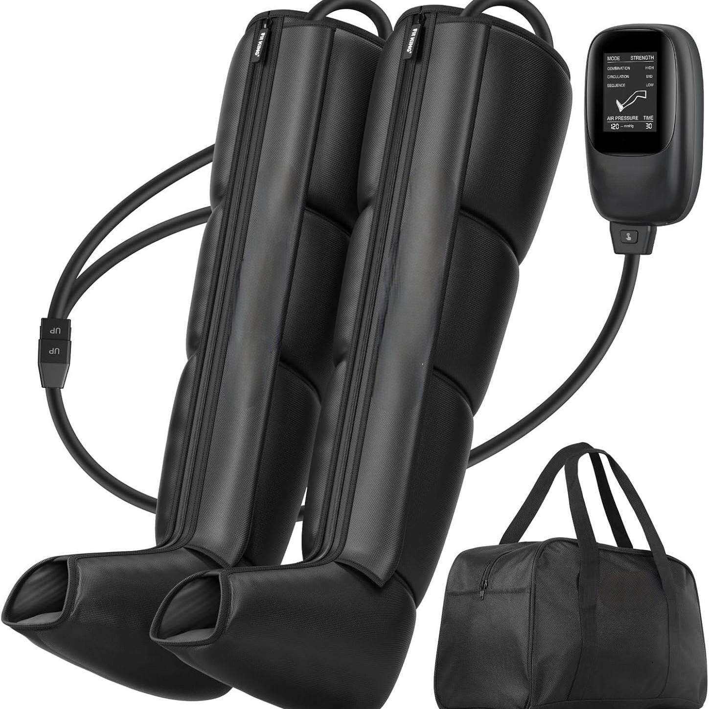 空气波腿部按摩器空气压缩恢复系统腿部压缩按摩器腿部按摩仪