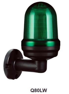 QLIGHT直立式小型指示灯壁挂式LED长亮闪亮铝管带蜂鸣单色警示灯