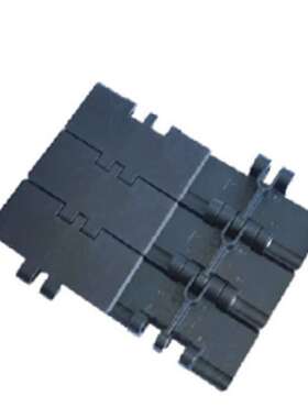 BEZEL820抗静电转弯链 黑色输送链板塑料 平顶链气雾剂专用