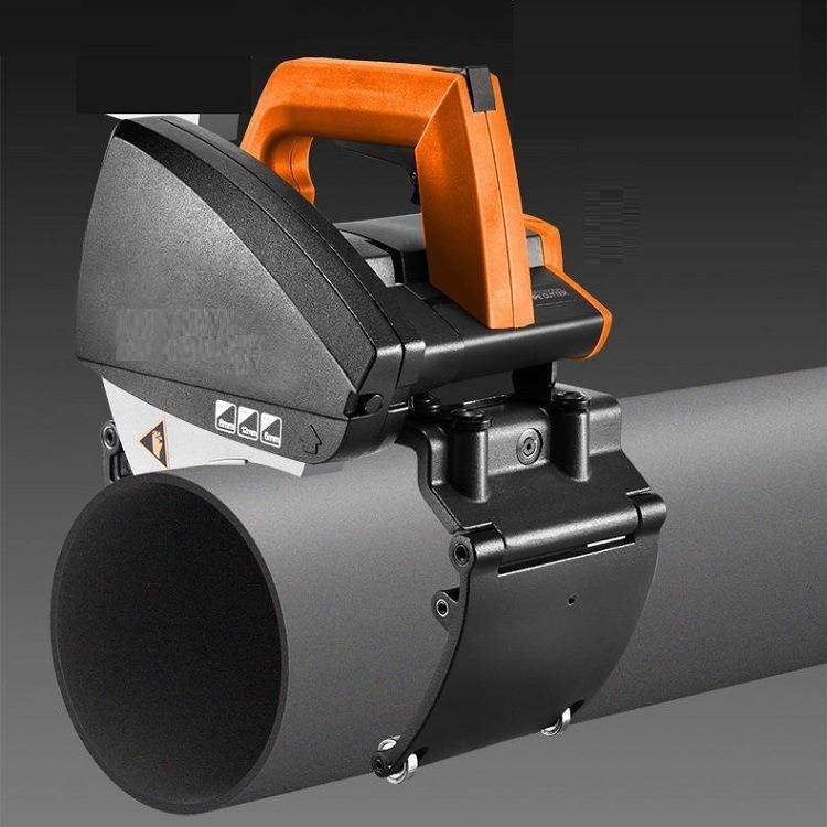 工厂手提式切管机现货小型电动无毛刺PVC管道切割锯截管器