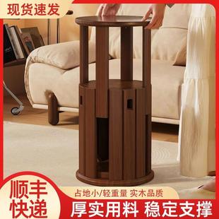 实木凳子家用可叠放板凳组合不占空间餐桌椅方凳餐厅备用凳叠叠凳