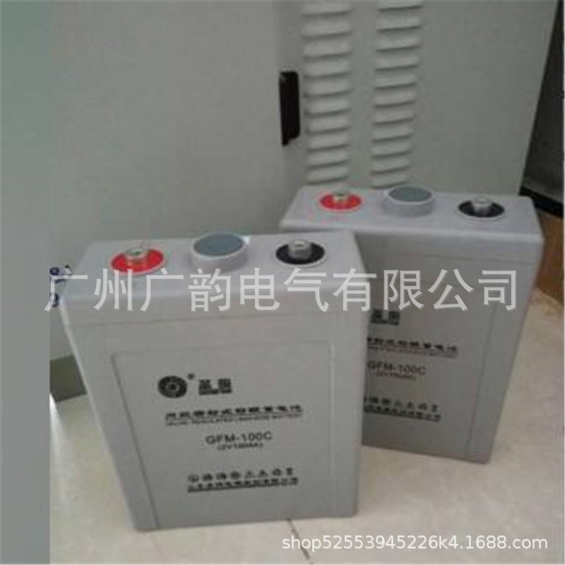 圣阳铅酸蓄电池GFM-100C圣阳免维护2V100AH电厂变电系统用电