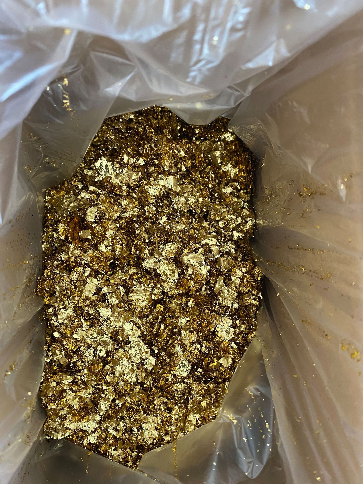 四款碎箔全国包邮旭光厂家货源进口原料美甲碎金箔纸75克装