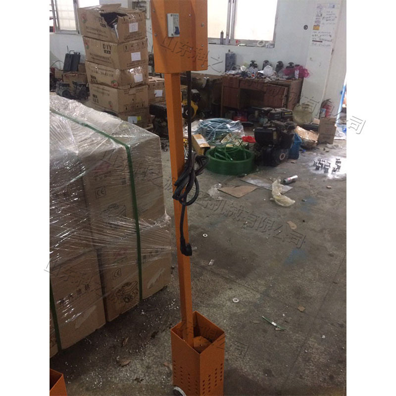 透水地坪施工设备手拉式电动混凝土整平机半自动斜坡施工摊铺机