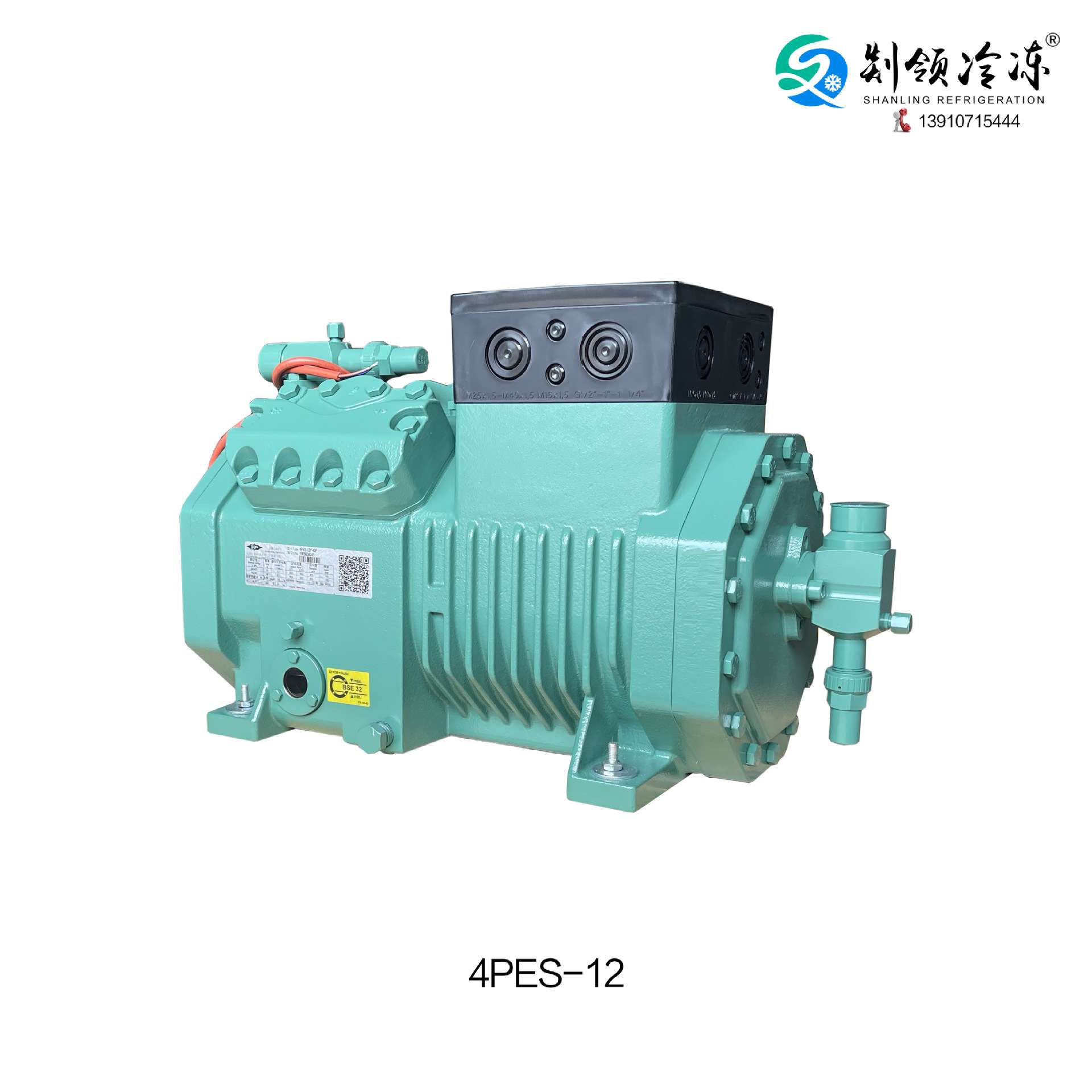 原装BITZER/比泽尔4PES-12/12HP制冷压缩机 冷库压缩机 4PCS-10.2
