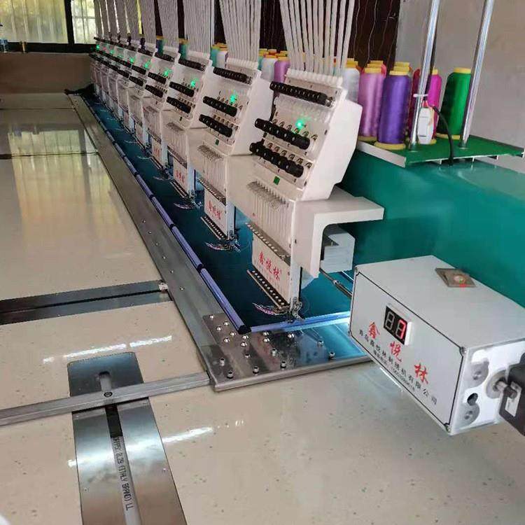 多功能多头高速电脑绣花机帽绣平绣机家用成衣15针价格