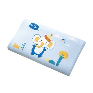 儿童枕头乳胶枕宝宝0-1-2一3-4-6-7周岁以上婴儿专用小整头可拆洗