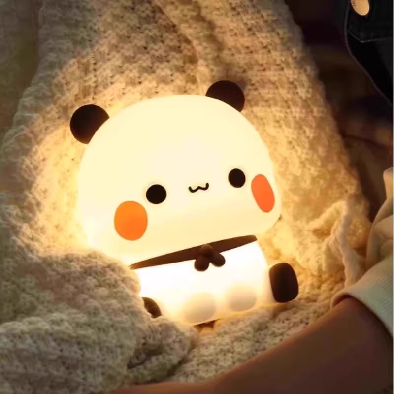 ins新款可爱超级快乐小狗狗小夜灯儿童卧室床头睡眠灯小台灯送男女生朋友生日礼物