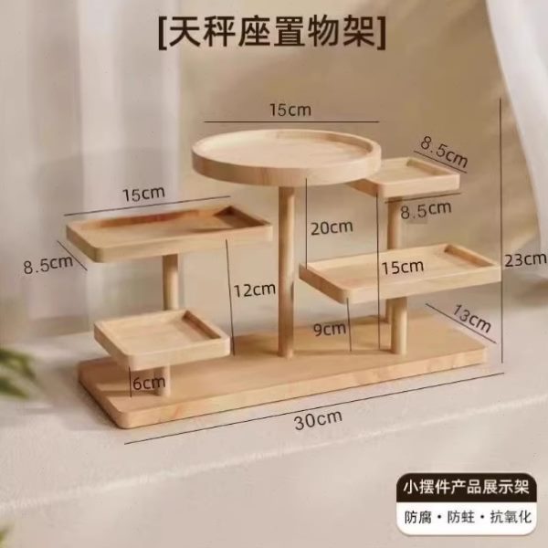 展示架多肉展示台陈列实木梯阶点心创意摆摊ins收纳架饰品摆件