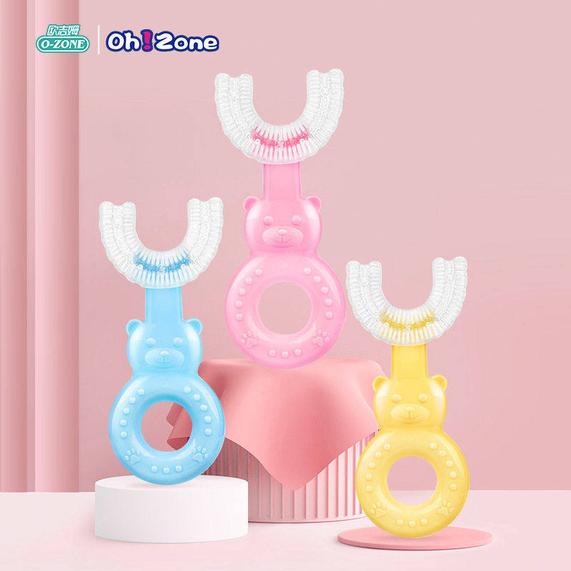 欧志姆儿童U型萌趣牙刷2-6岁1支装硅胶刷头可温消毒 厂家,洗护清洁剂/卫生巾/纸/香薰,旅行牙刷,淘宝优惠券,粉丝福利购,淘宝优惠卷