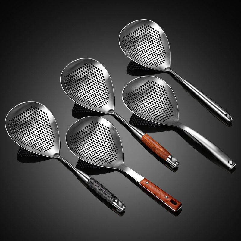 304不锈钢家用花椒大漏勺 厨房用品加厚漏勺油炸滤勺,家庭/个人清洁工具,水槽沥水袋,淘宝优惠券,粉丝福利购,淘宝优惠卷