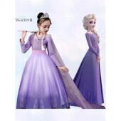 连衣裙秋季 英国Nextelsa公主Elsa新裙冻Elsa公主裙新款 长袖