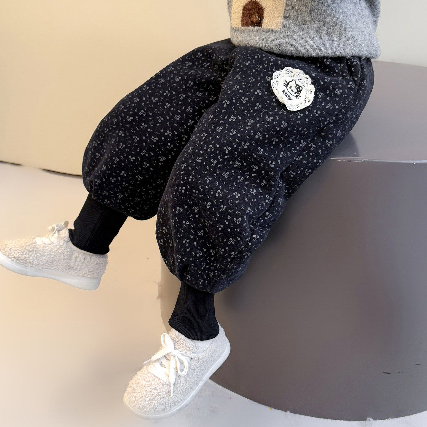 Annakids韩国潮牌童装女孩加厚夹棉一条过冬裤子2025冬小宝儿保暖,童装/婴儿装/亲子装,裤子,淘宝优惠券,粉丝福利购,淘宝优惠卷