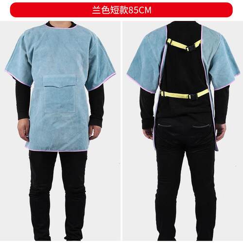 高档燃固牛皮电焊防护焊工中工作服防烫阻耐高服温氩弧焊整皮焊接