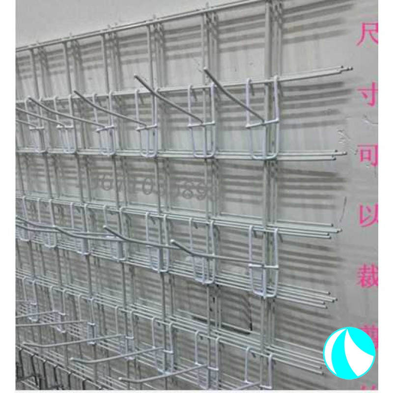 铁网网格网片网墙壁小饰品挂架架挂网挂钩白色加粗上墙挂
