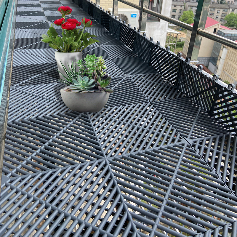 防盗窗垫板防盗网格防护栏防坠落挡板窗台安全家用塑料阳台防护网