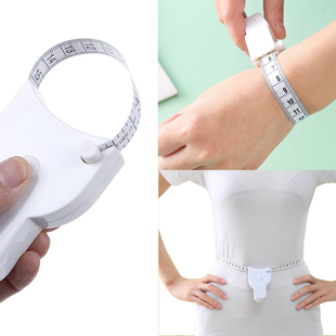 手动测量卷尺围度尺腰围尺三维尺皮尺臂围腿围头围软尺量体尺尺子