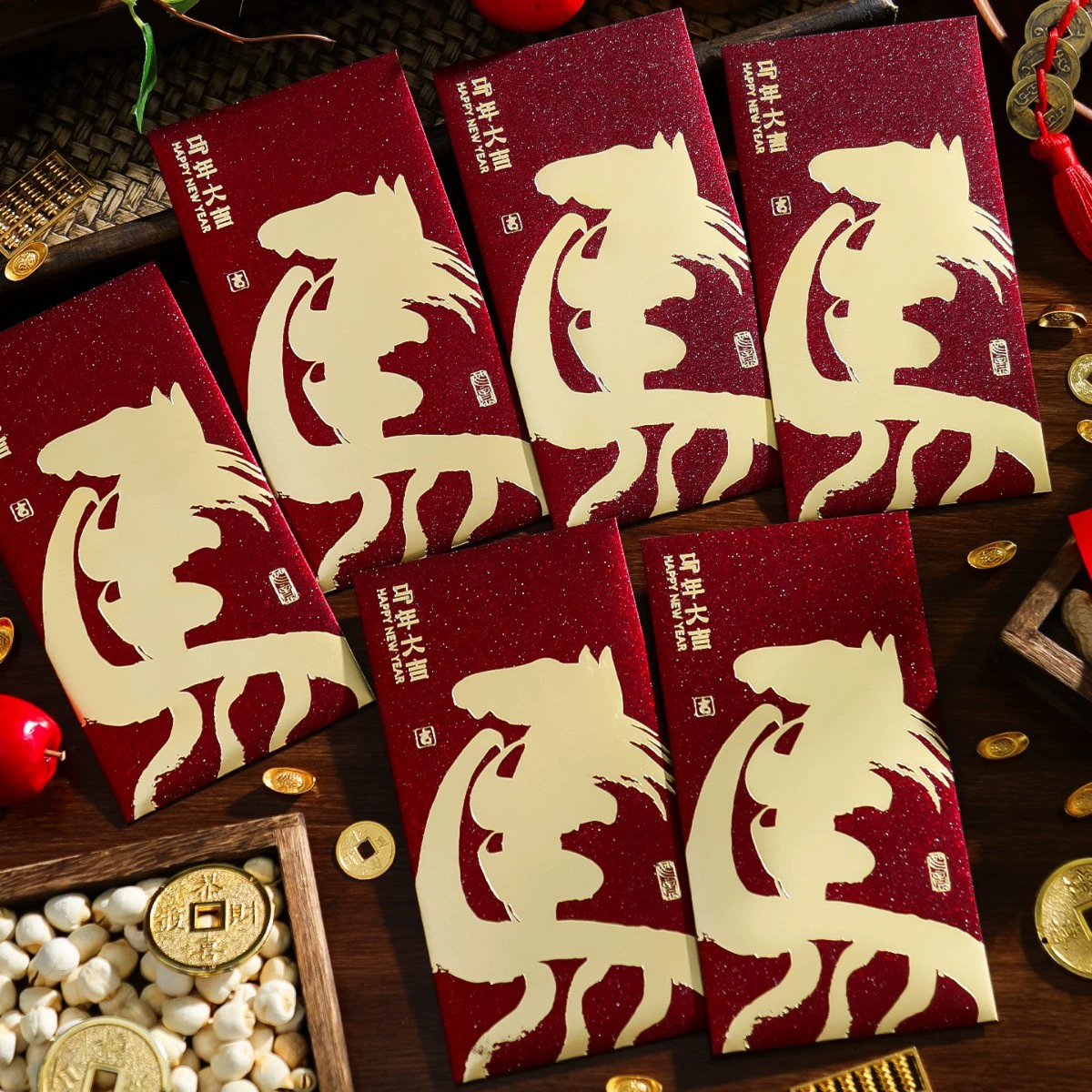 2026马年拜年红包公司年终奖封包员工奖金利是封春节开工福利红包,节庆用品/礼品,红包/利是封,淘宝优惠券,粉丝福利购,淘宝优惠卷
