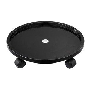 精选美能迪桶装水托盘大桶水可移动万向轮子花盘纯净水桶拖底座滑