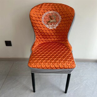 精选高档弧形椅子套罩2024新款座椅套罩凳子套弧形靠背保护套家用