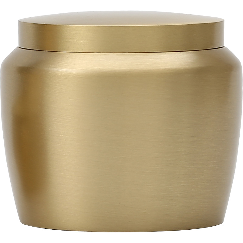 密封罐香粉瓶分装盒子沉香粉檀香粉罐打香篆纯铜仿古香道瓶香丸罐