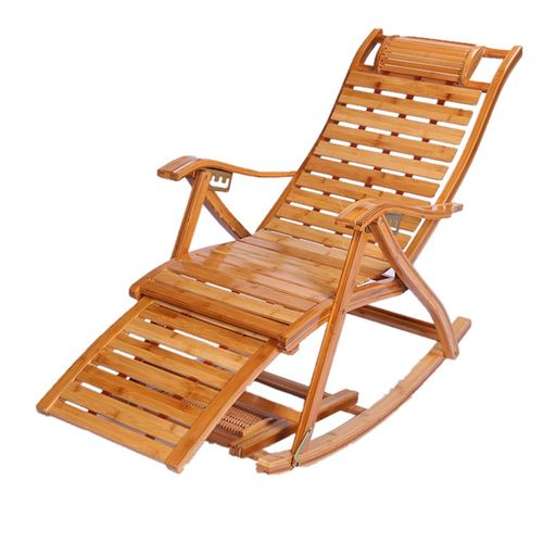 摇椅躺椅大人藤椅竹摇摇椅阳台家用逍遥椅老人休闲午睡折叠太师椅