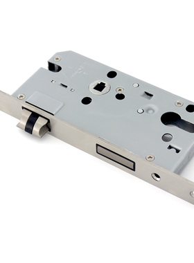 7255静音锁体长235mm圆边宽20大葫芦孔大门锁体分体锁大70孔锁体