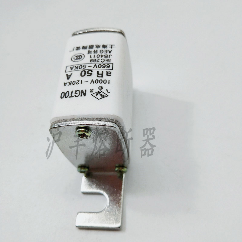 飞灵 陶瓷熔断器NGTOO熔芯NGT00保险丝管25A 32A 40A 50A 63A 80A