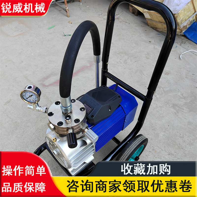 大功率无气电动喷漆机外墙油漆