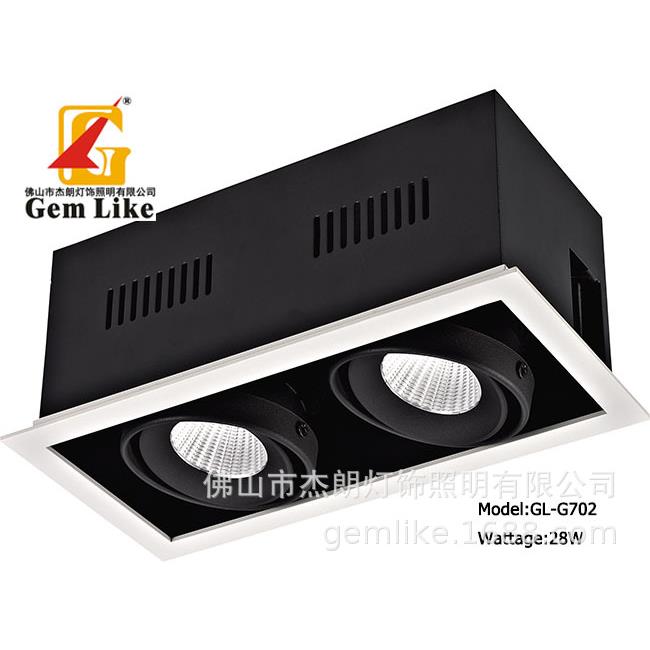 LED格栅灯 嵌入式LED LED天花灯 面板灯GL-G702
