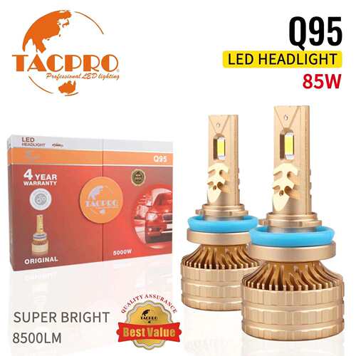TACPROQ95高功率单只85W过EMC汽车led大灯高亮LED前照灯T8 H7