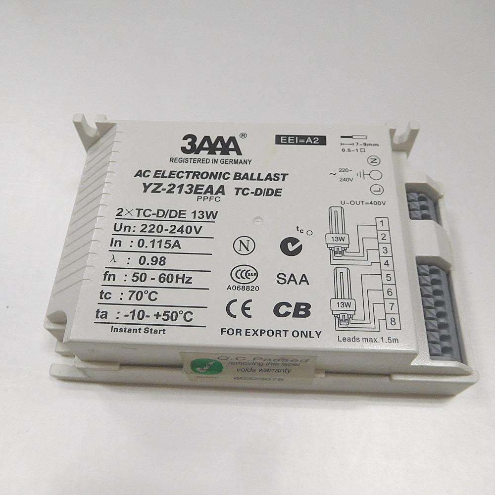 3AAA YZ-213EAA 电子镇流器 一拖二镇流器 PLC 13W镇流器