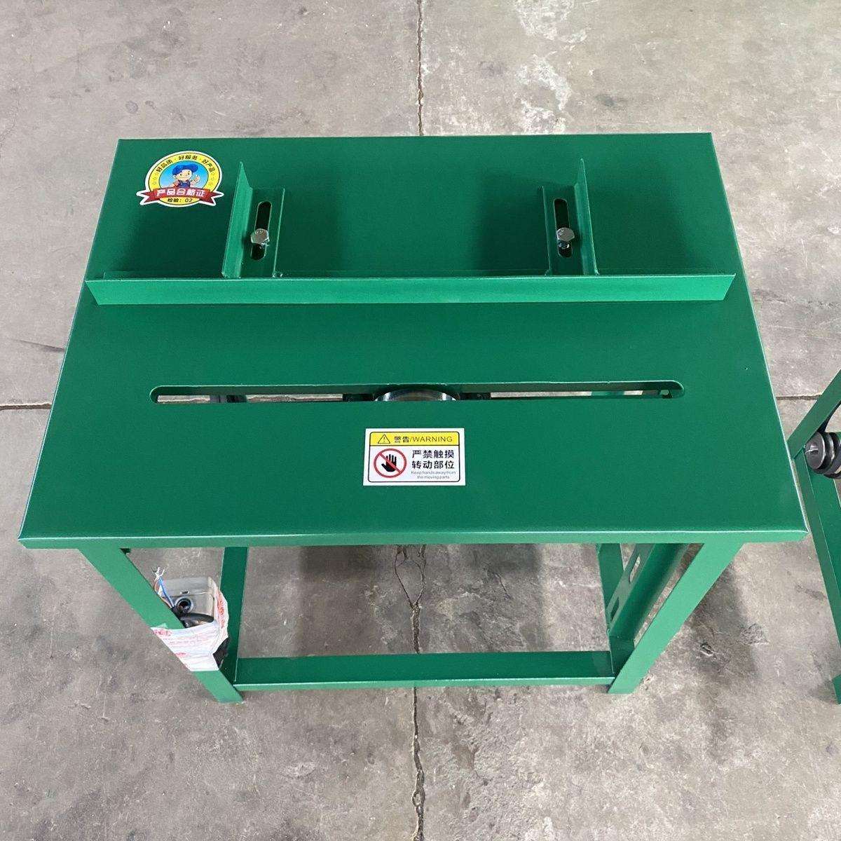 台锯木工电锯台式锯木机家用推台锯小型圆盘锯农村烧柴台锯架锯台