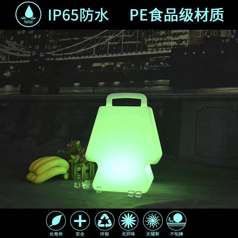 酷擎LED手提灯笼装饰厂家直供床头卧室看书照明家居客厅装饰灯