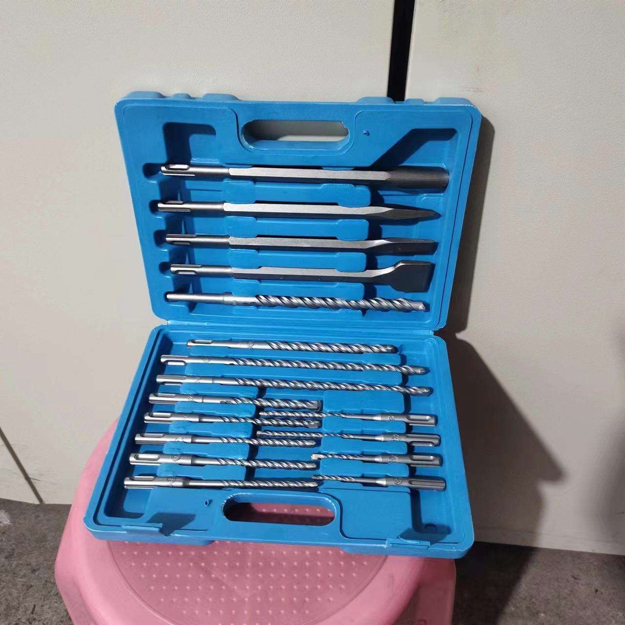 冲击钻钻头20件套装合金电锤钻混凝土水泥砖墙开孔钻手钻打洞