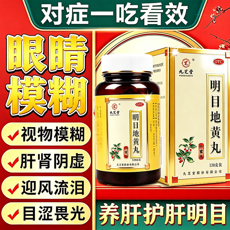 [九芝堂]明目地黄丸0.25g*480丸*1瓶/盒