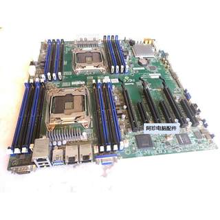超微 X10DRI 图形工作站 C612双路2011 X99主板DDR4 V3V4 现货询