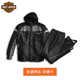 全身防水反光防风披 子套装 哈雷正品 机车骑行雨衣男女服骑手连帽裤