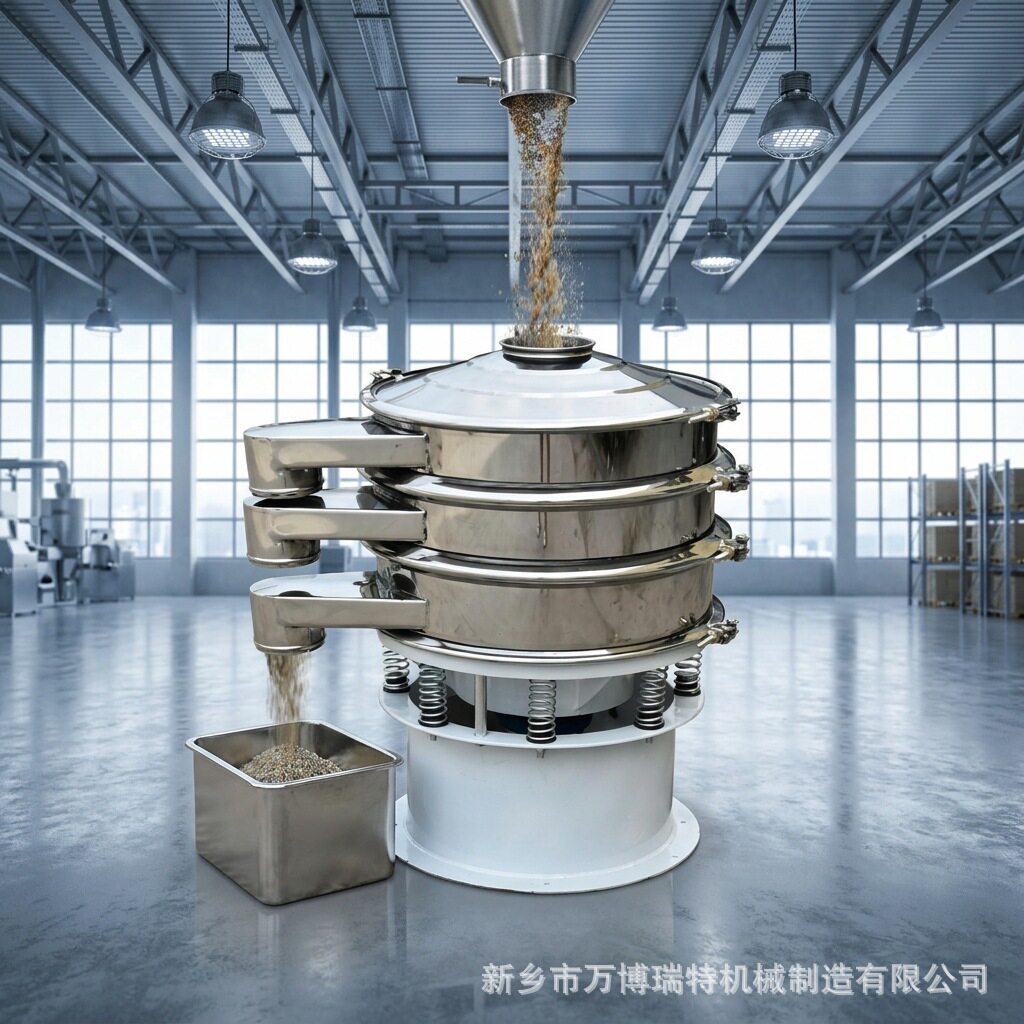 食品级不锈钢三次元旋振筛厂家 振动筛谷物颗粒多层振动筛选机