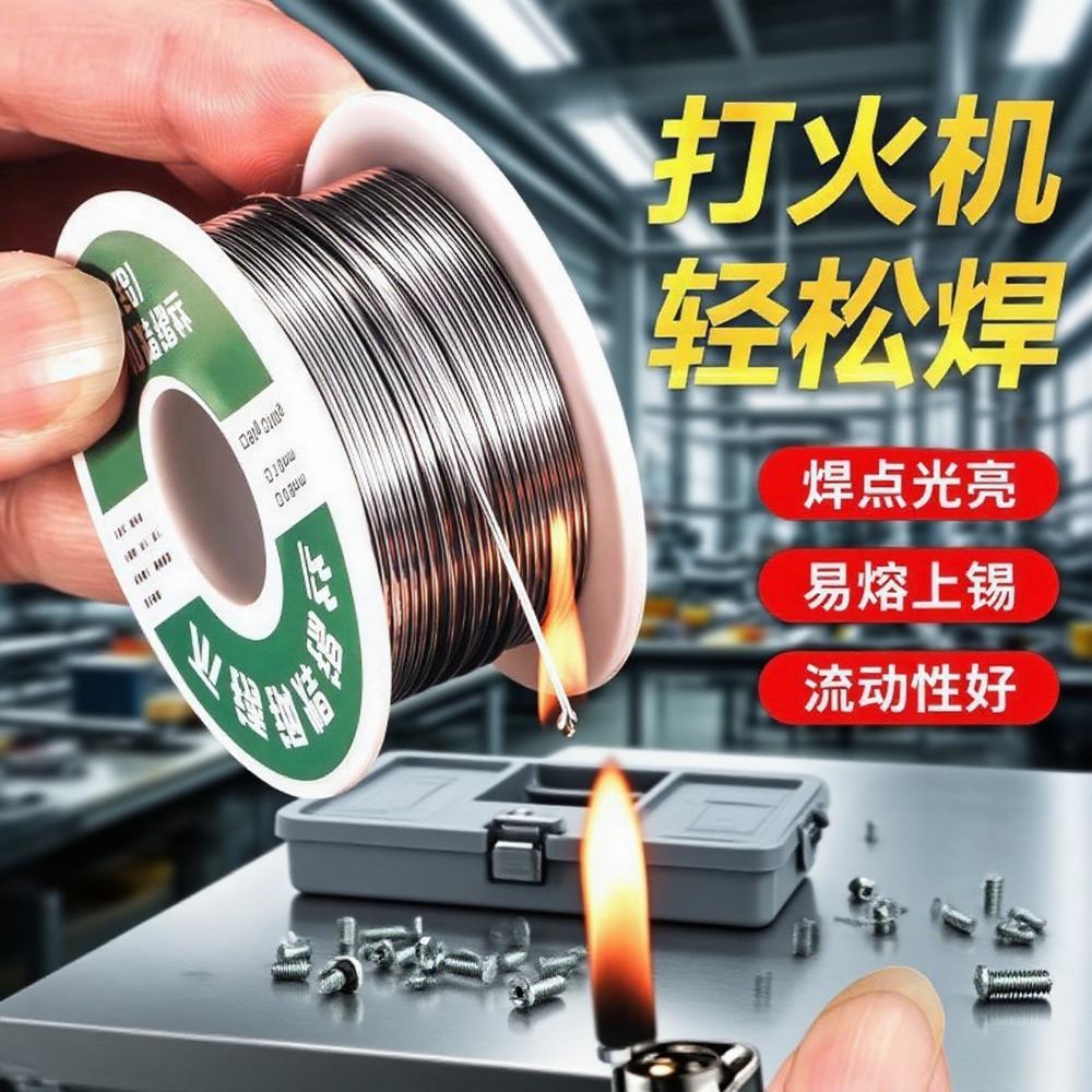 新型不锈钢焊锡丝打火机可用高纯