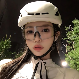 日夜两用专业骑行眼镜马拉松户外变色自行车徒步护目镜防风沙夜骑