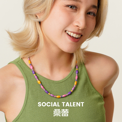 桑蕾幻想花园项链女时尚小众高级感简约原创设计2025新款