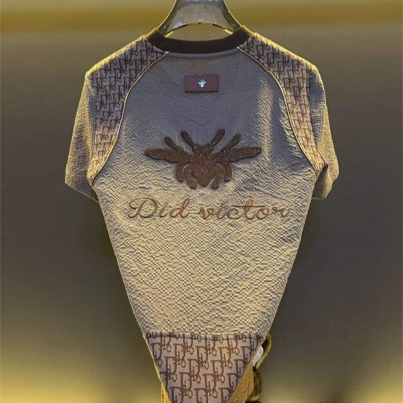 Didvictor男士夏季轻奢机能风凉感轻薄圆领短袖T恤百搭潮流