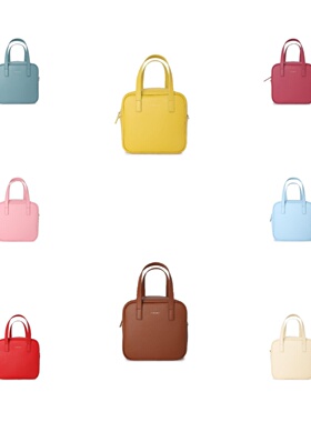 FIBRENO 方包系列  BAGUETTE SQUARE BAG • 06 RED